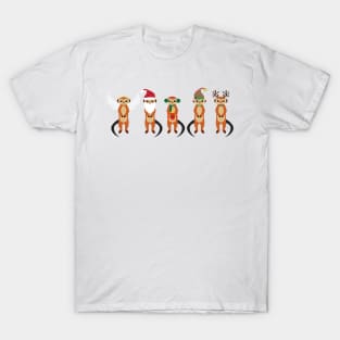 Christmas Meerkats T-Shirt